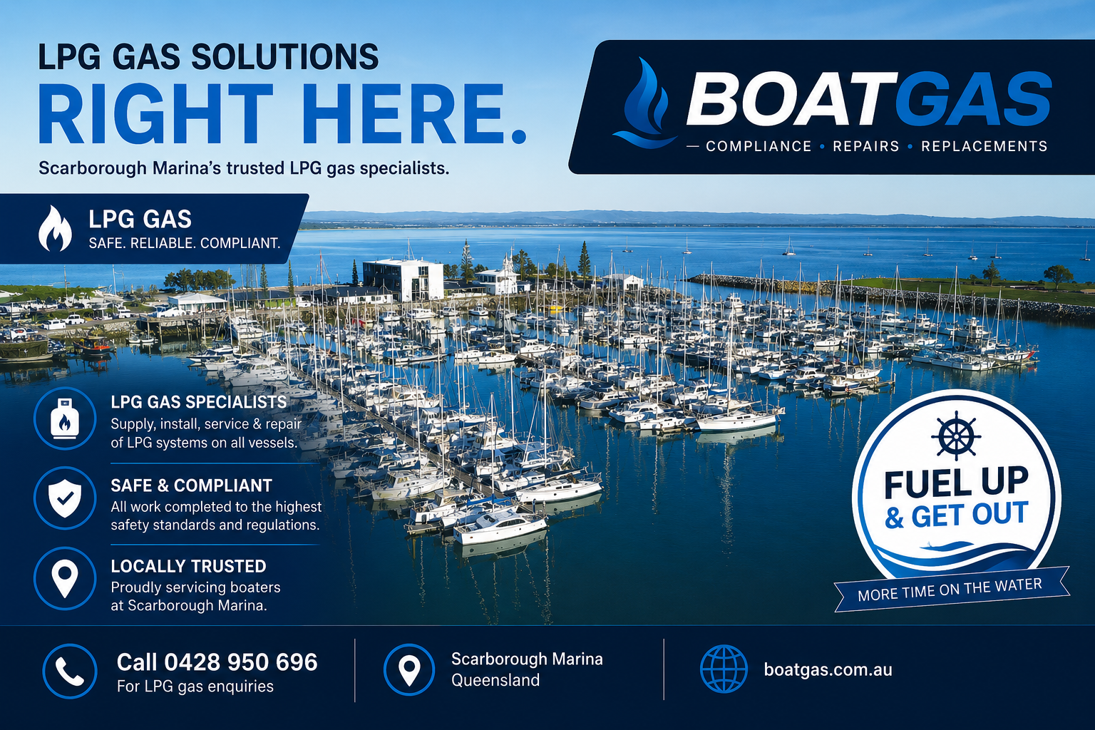 Scarborough Marina marine gas services
